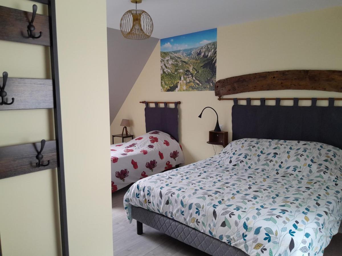 Chambre D'Hotes Le Cascadou Banassac Eksteriør billede
