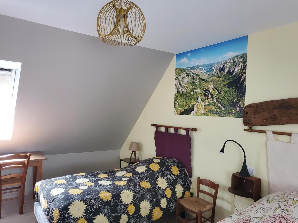 Chambre D'Hotes Le Cascadou Banassac Eksteriør billede